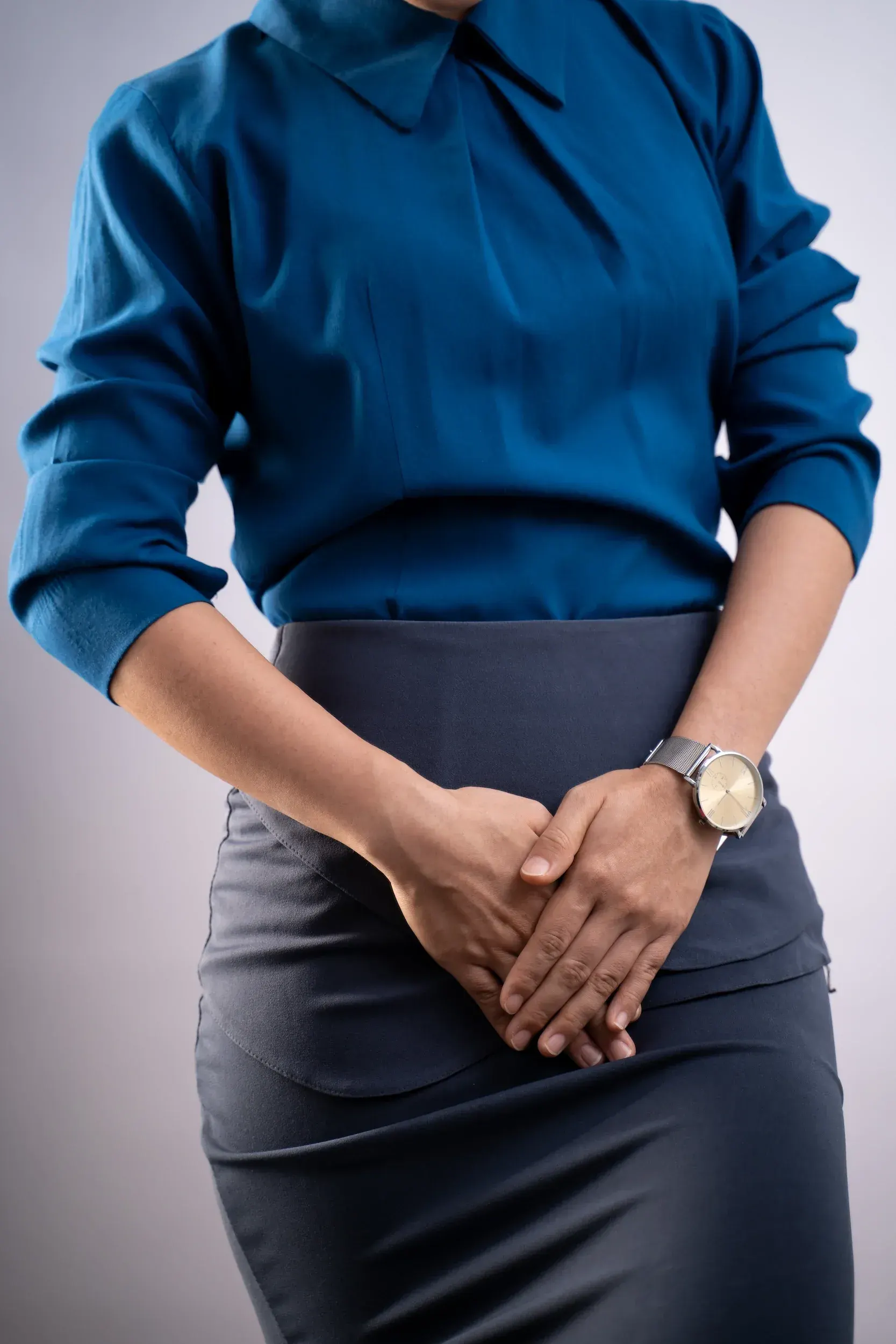 Educational visual of pelvic floor support at Heritage Wellness & Med Spa