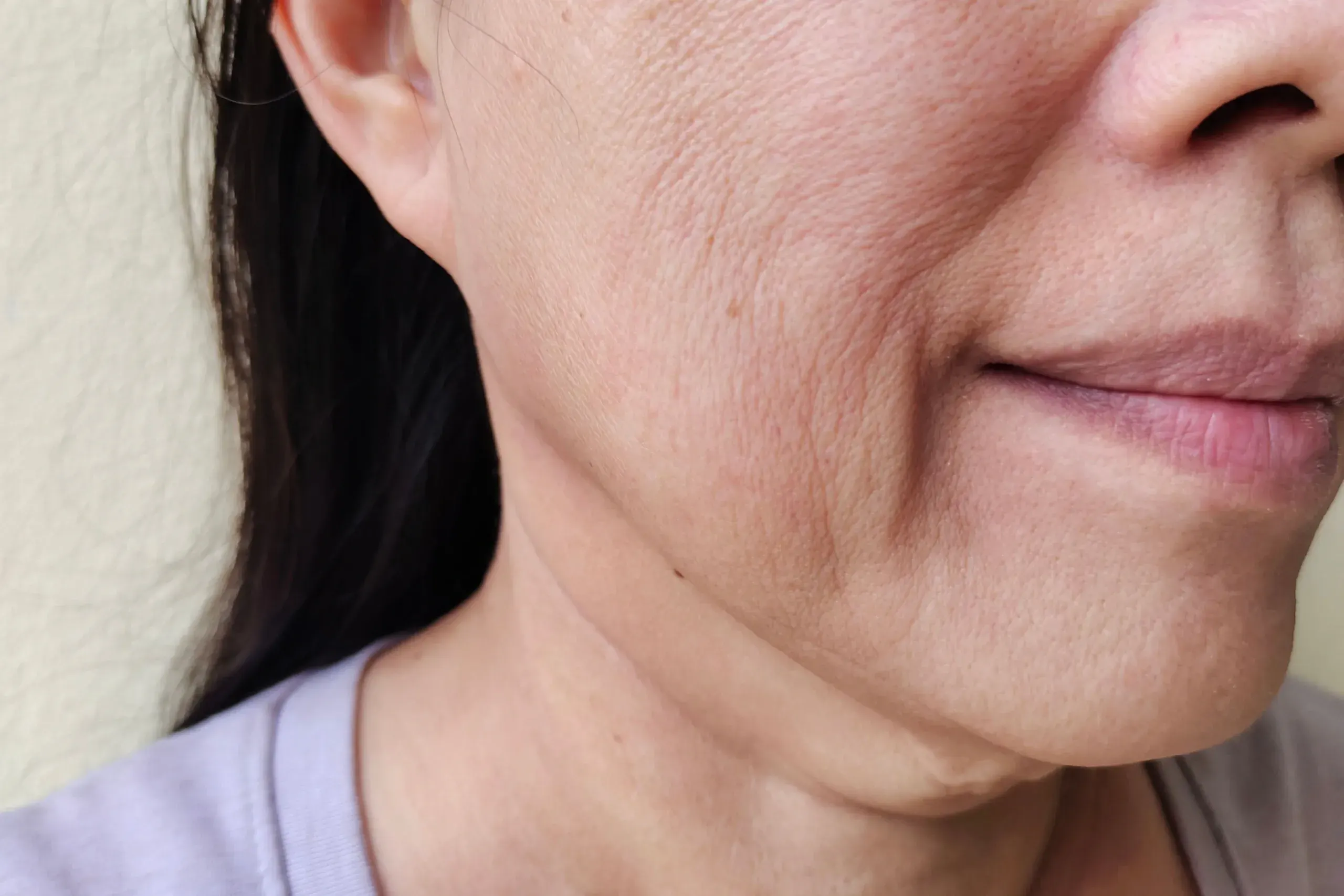 Confident woman with firm, lifted skin at Heritage Wellness & Med Spa Crescent Springs